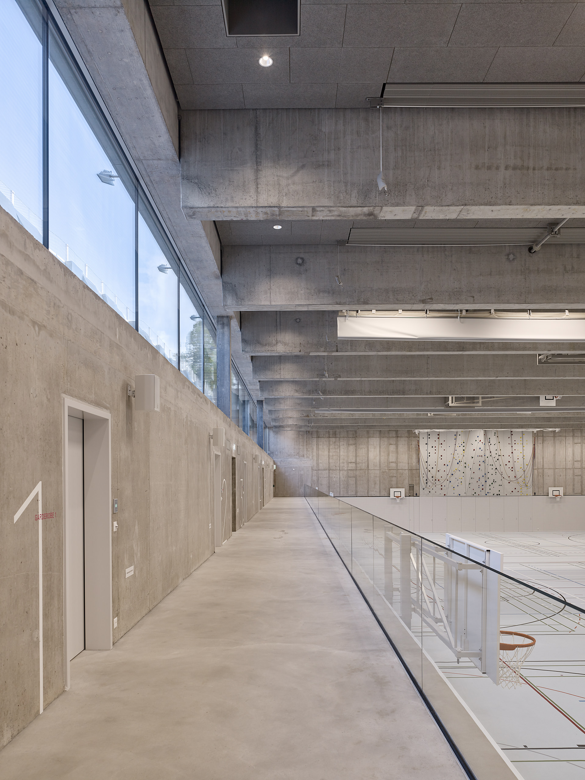 Dreifachturnhalle Kantonsschule Wettingen